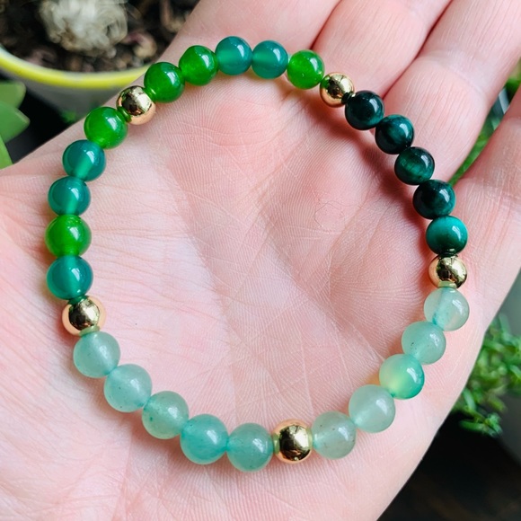 ๐ NWT ๐ Luck & Abundance ๐Healing Energy Power Gemstone Crystal Bracelet - Picture 5 of 9